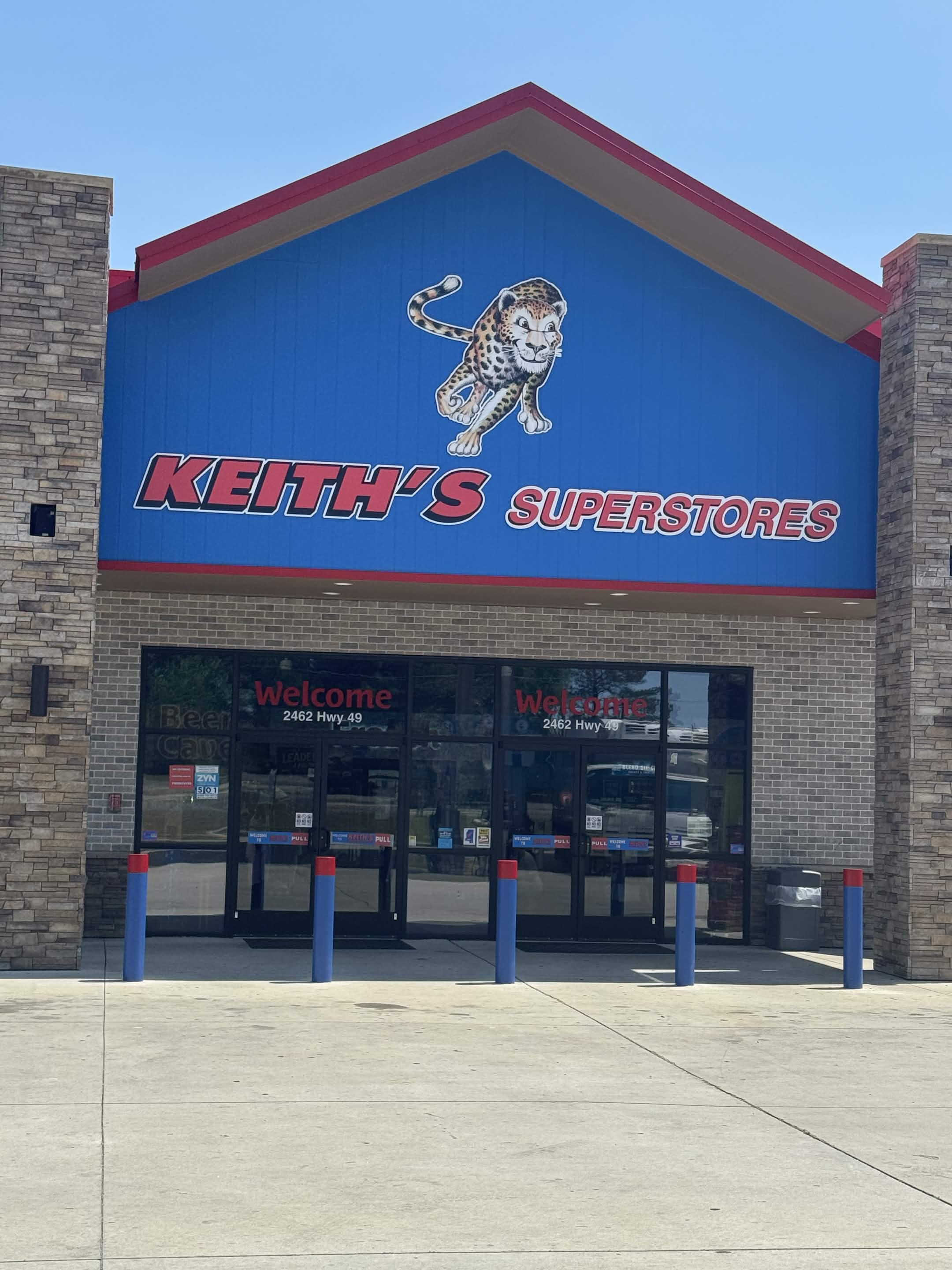 HD security cameras at Keith's Superstore in Hattiesburg, MS